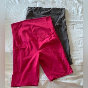 Maternity biker shorts (2 for 1)